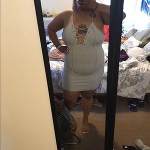 Fashion Nova Little gray dress